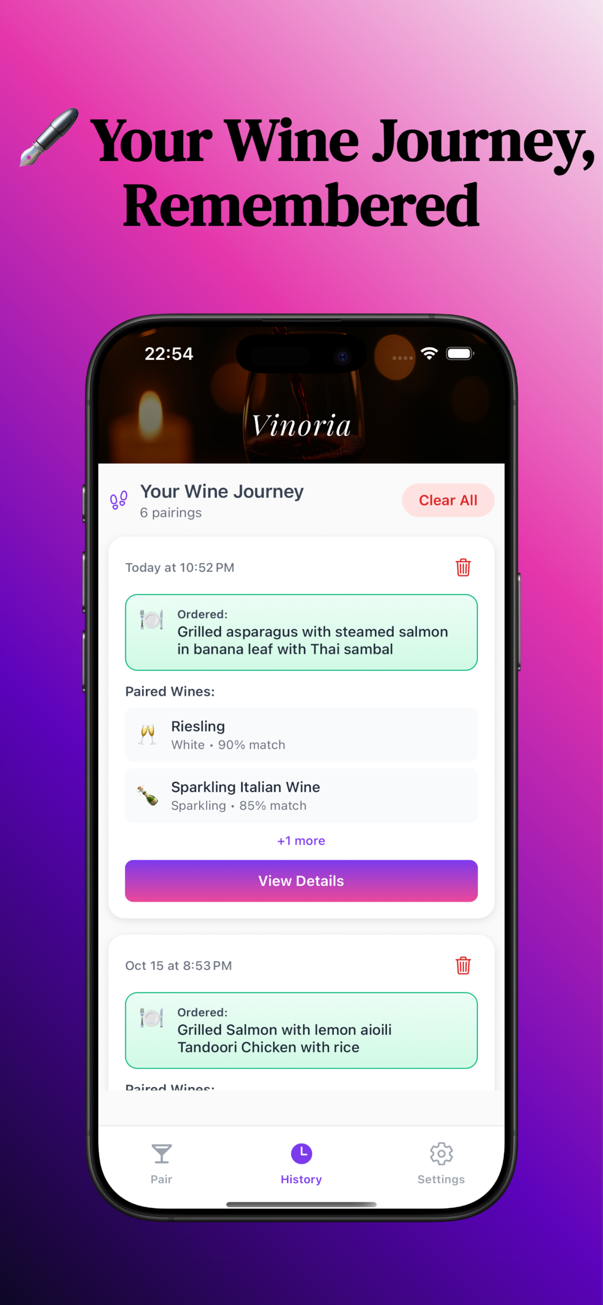 Vinoria App Screenshot 3